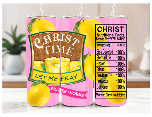 Christ Time Tumbler