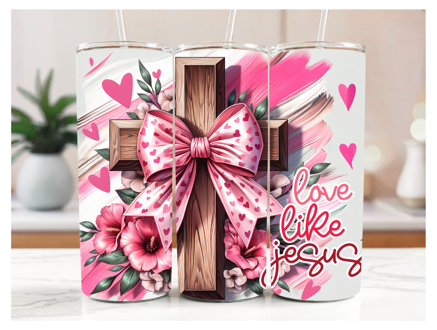 Love Like Jesus Tumbler