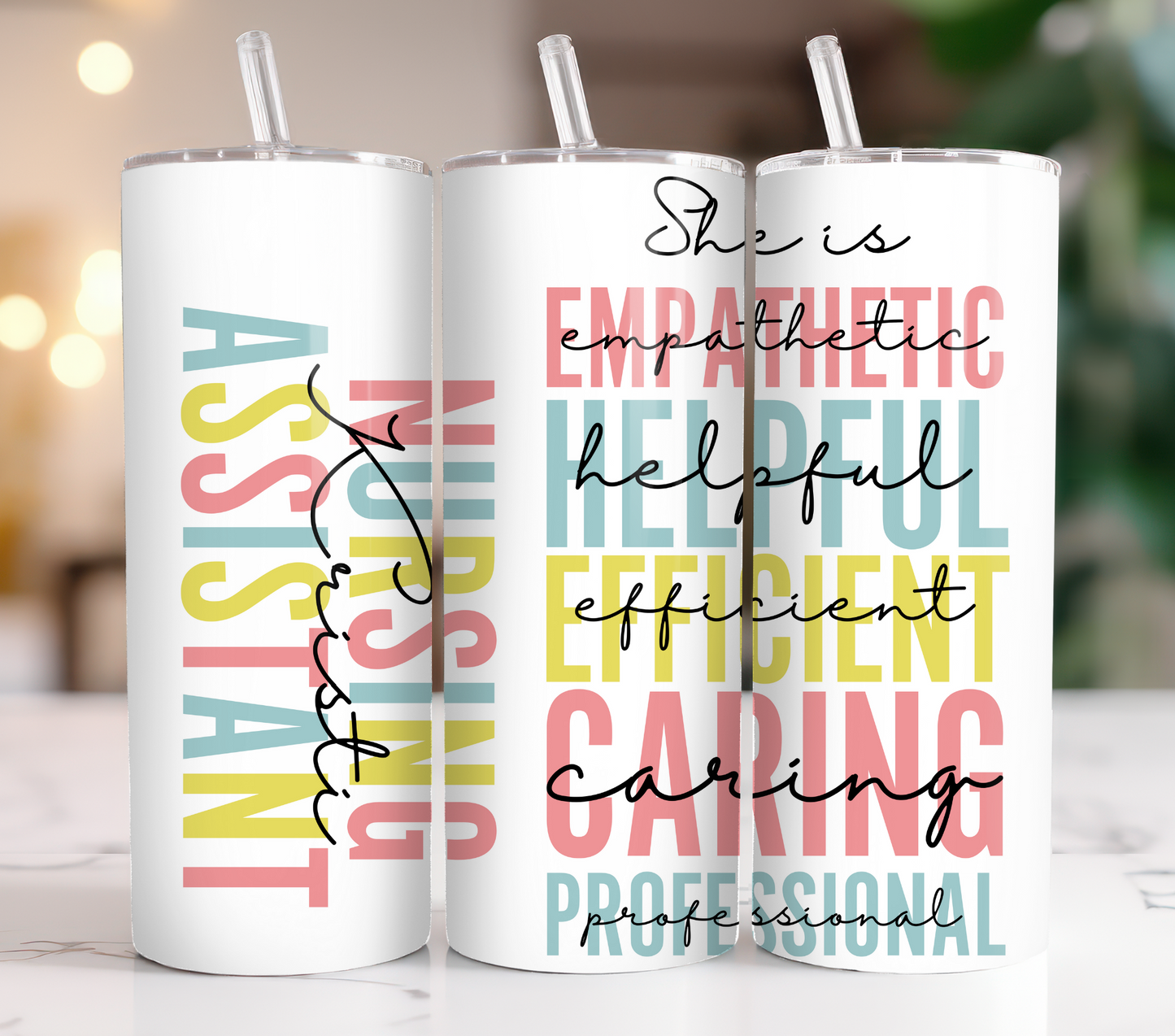 Nursing Assistant Tumbler